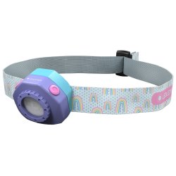 Налобний ліхтар LedLenser Kidled 4R K - фіолетовий