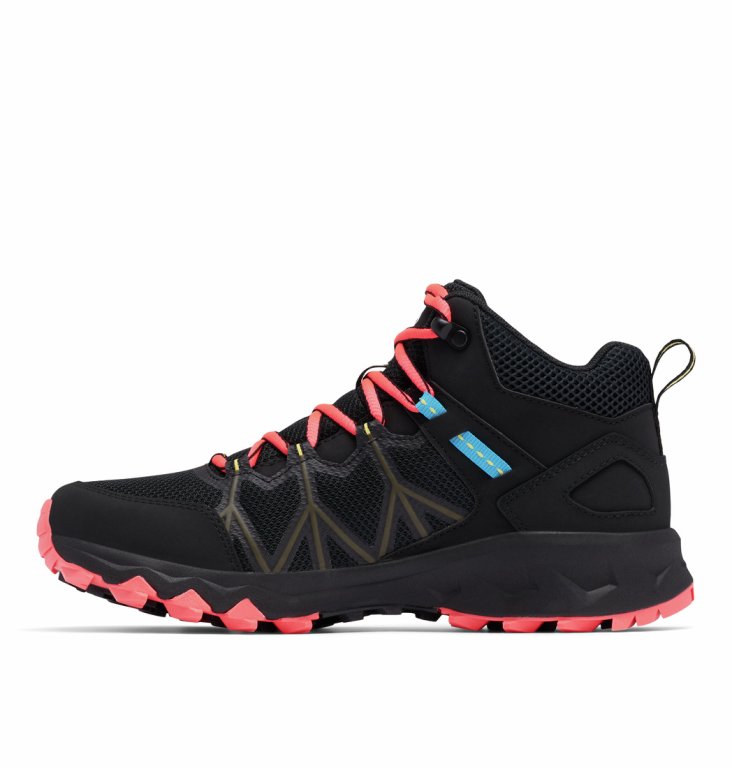 Черевики жіночі Columbia PEAKFREAK™ II MID OUTDRY™ W - чорно/рожеві