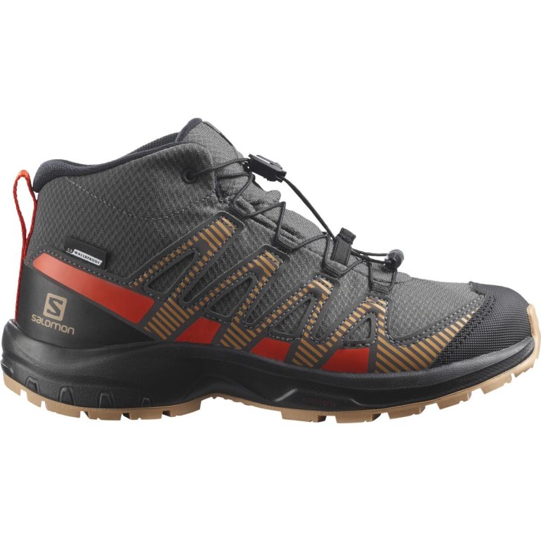 Взуття Salomon XA PRO V8 MID CSWP J - сірий