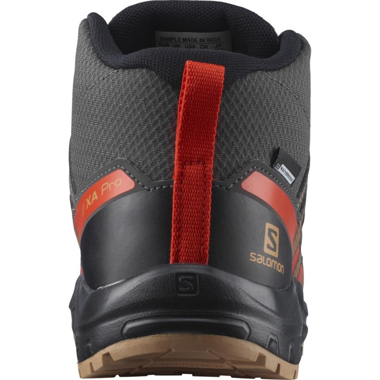 Взуття Salomon XA PRO V8 MID CSWP J - сірий