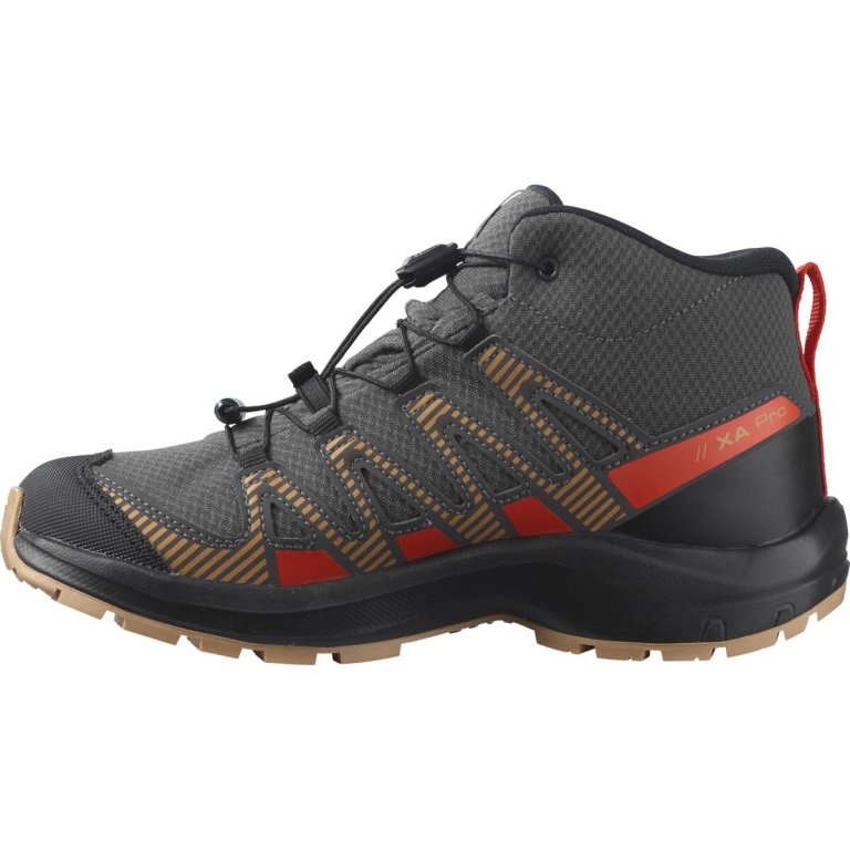 Взуття Salomon XA PRO V8 MID CSWP J - сірий