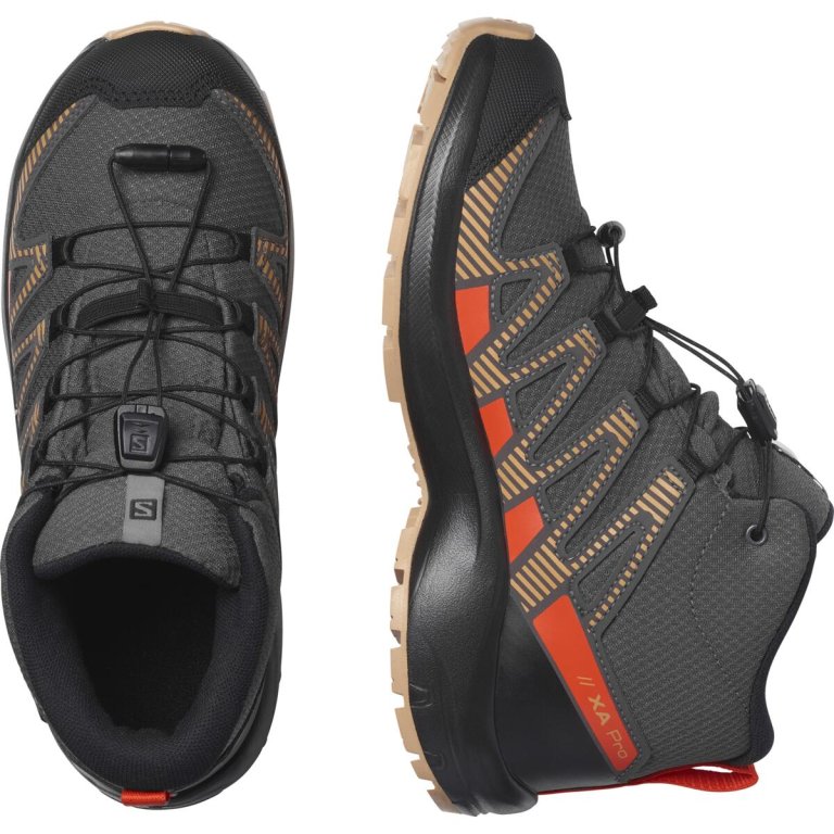 Взуття Salomon XA PRO V8 MID CSWP J - сірий