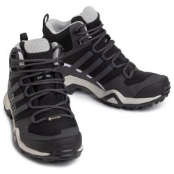Взуття жіноче Adidas Terrex Swift R2 Mid GTX W - чорні / сірі