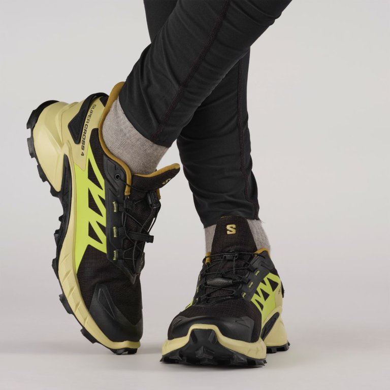Взуття Salomon Supercross 4 GTX M - чорний/зелений