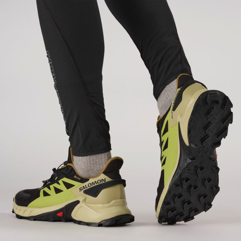 Взуття Salomon Supercross 4 GTX M - чорний/зелений