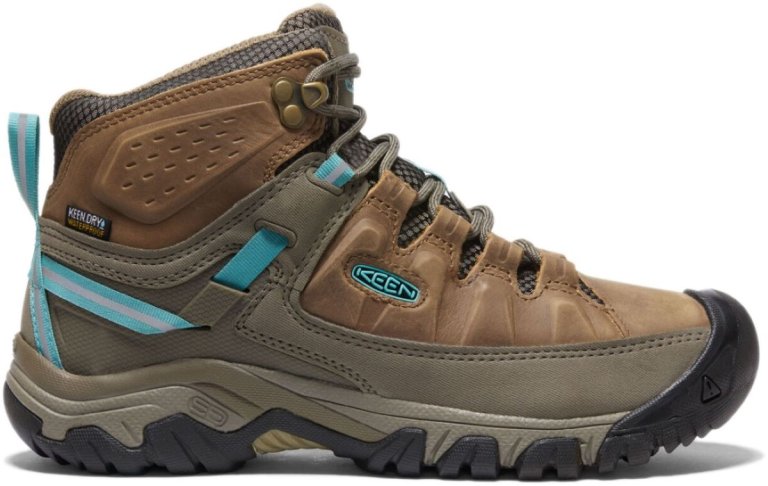 Взуття жіноче Keen Targhee III Mid Waterproof W - коричневе/сине