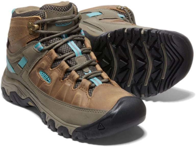 Взуття жіноче Keen Targhee III Mid Waterproof W - коричневе/сине
