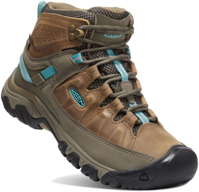 Взуття жіноче Keen Targhee III Mid Waterproof W - коричневе/сине