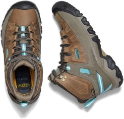 Взуття жіноче Keen Targhee III Mid Waterproof W - коричневе/сине