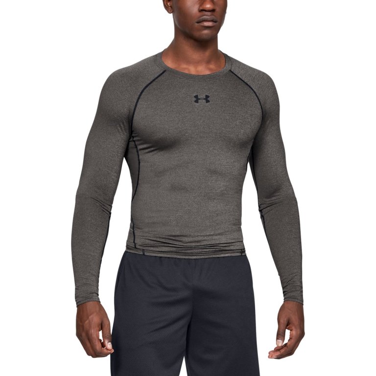 Tričko Under Armour HG ARMOUR LS - šedá