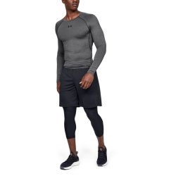 Tričko Under Armour HG ARMOUR LS - šedá