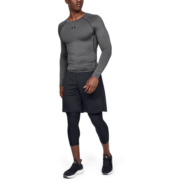 Tričko Under Armour HG ARMOUR LS - šedá