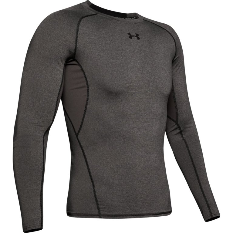 Tričko Under Armour HG ARMOUR LS - šedá
