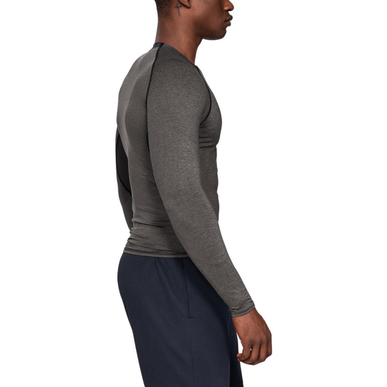 Tričko Under Armour HG ARMOUR LS - šedá