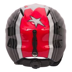 Lyžařská helma TecnoPro Star J - černá/červená