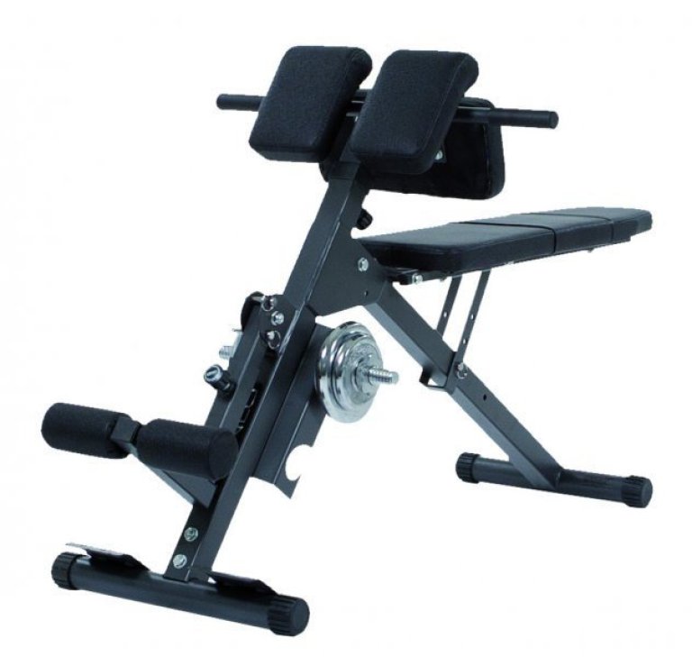 Posilovací lavice Finnlo AB and BACK Trainer - černá