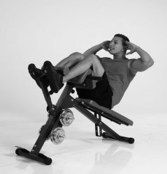 Posilovací lavice Finnlo AB and BACK Trainer - černá