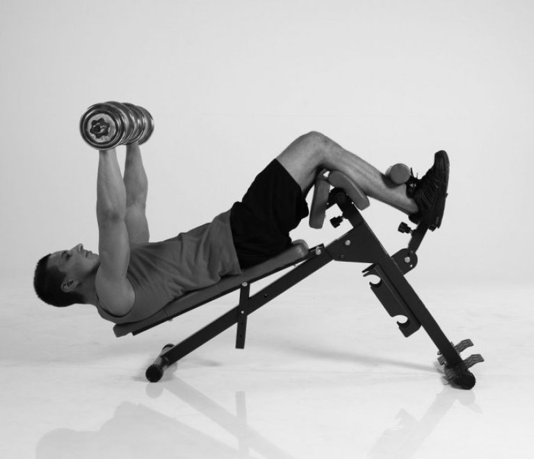 Posilovací lavice Finnlo AB and BACK Trainer - černá