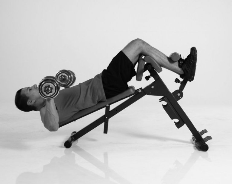 Posilovací lavice Finnlo AB and BACK Trainer - černá