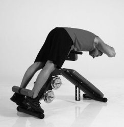 Posilovací lavice Finnlo AB and BACK Trainer - černá