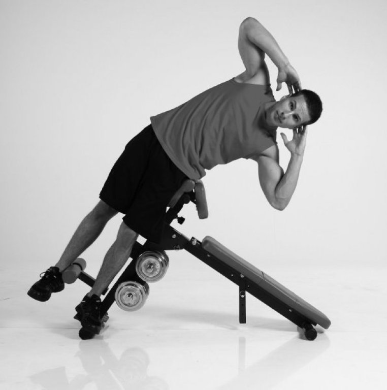 Posilovací lavice Finnlo AB and BACK Trainer - černá