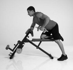 Posilovací lavice Finnlo AB and BACK Trainer - černá