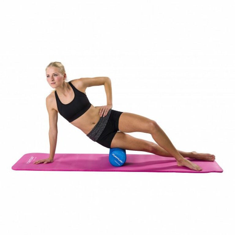 Masážní válec Roller Tunturi Eva 40 cm/15 cm - modrá