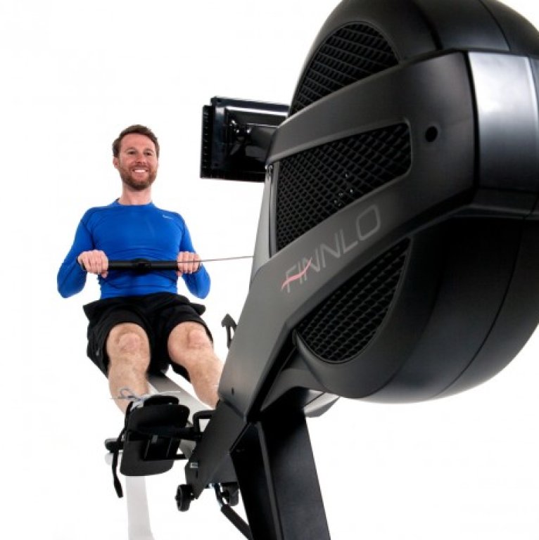 Veslovací trenažér Finnlo Aquon Evolution - černá