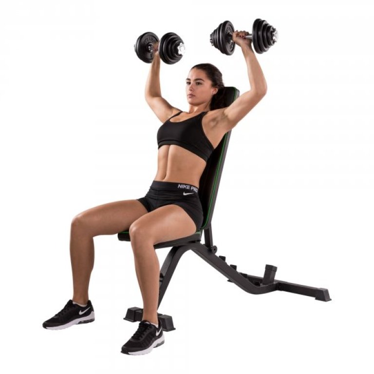 Polohovací lavice UB40 Tunturi Pro Utility Bench - černá
