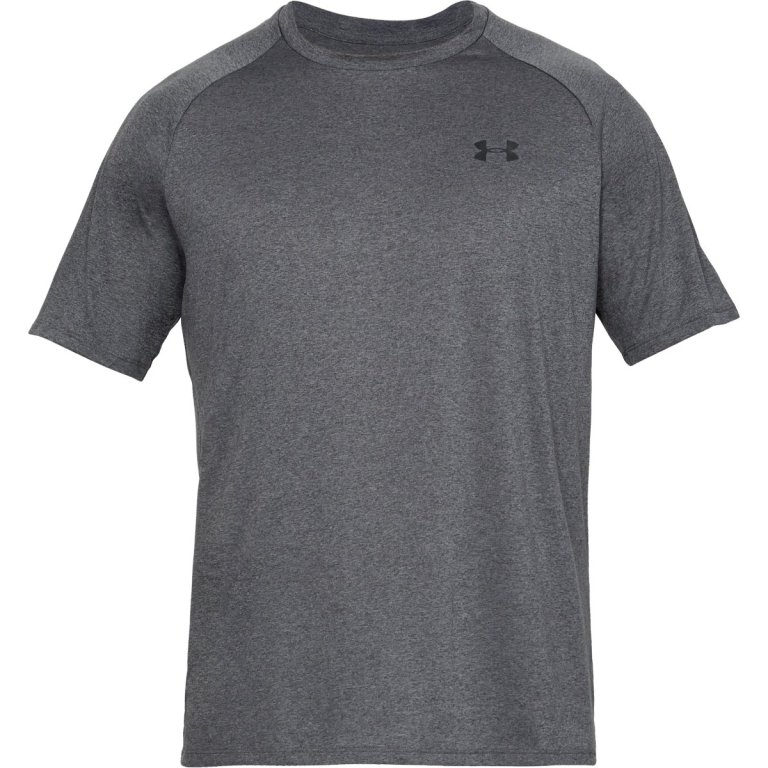 Футболка Under Armour UA Tech 2.0 SS Tee - сіро/чорна