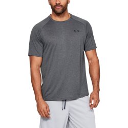 Футболка Under Armour UA Tech 2.0 SS Tee - сіро/чорна