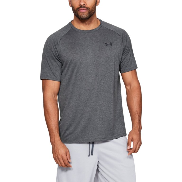 Футболка Under Armour UA Tech 2.0 SS Tee - сіро/чорна