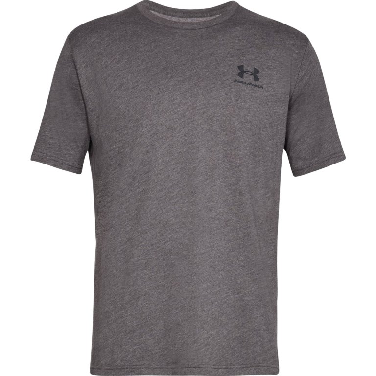 Футболка Under Armour Sportstyle Left Chest SS - сіра