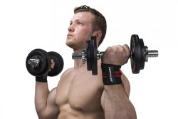 Bandáže zápěstí Tunturi Wrist Wrap pár - černá