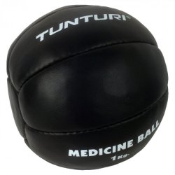 Medicinbal Tunturi 1 kg - černá