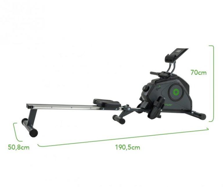 Veslovací trenažér Tunturi Cardio Fit R30 - černá/šedá