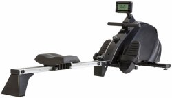 Veslovací trenažér Tunturi R20 Rower Compentence - černá/šedá