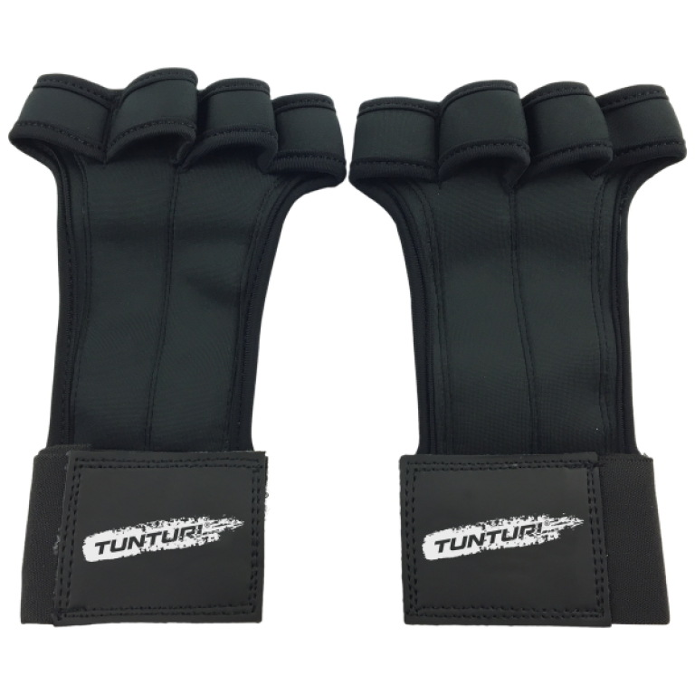 Mozolníky Cross Fit Grip Tunturi silicon M - černá