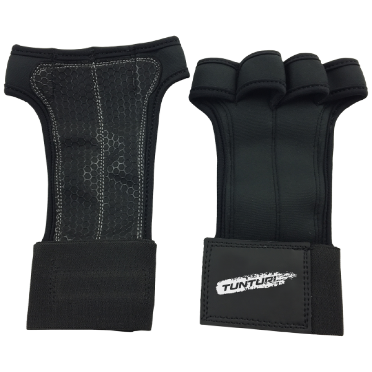 Mozolníky Cross Fit Grip Tunturi silicon L - černá