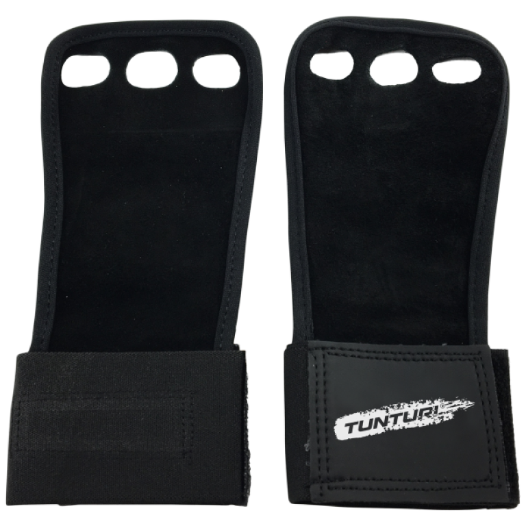 Mozolníky Cross Fit Grip Tunturi kožené XL - černá