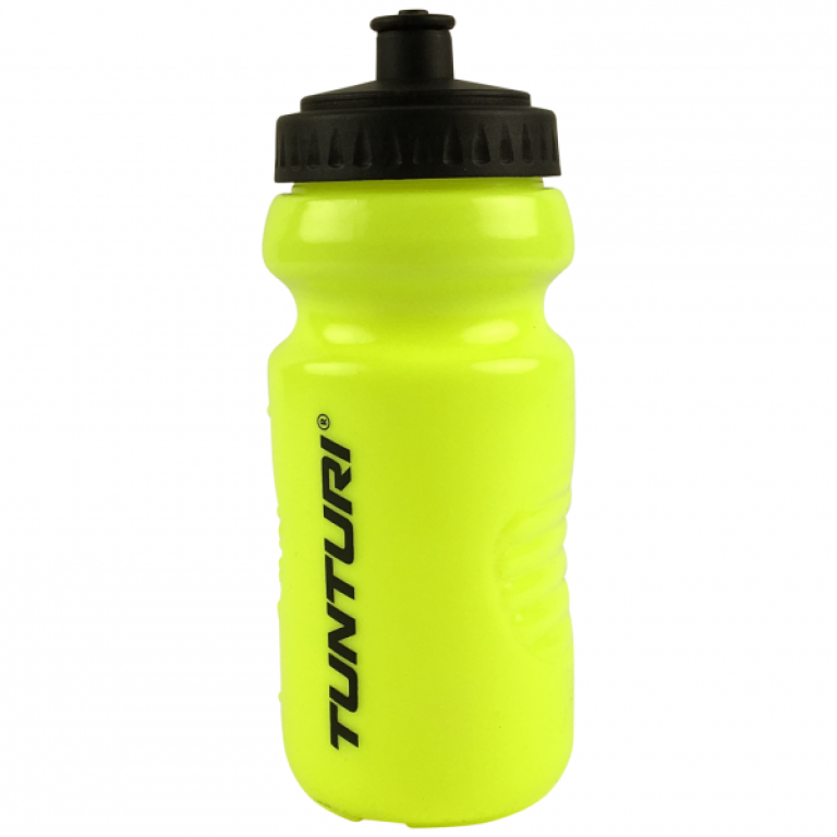 Láhev Tunturi 500 ml - žlutá/černá