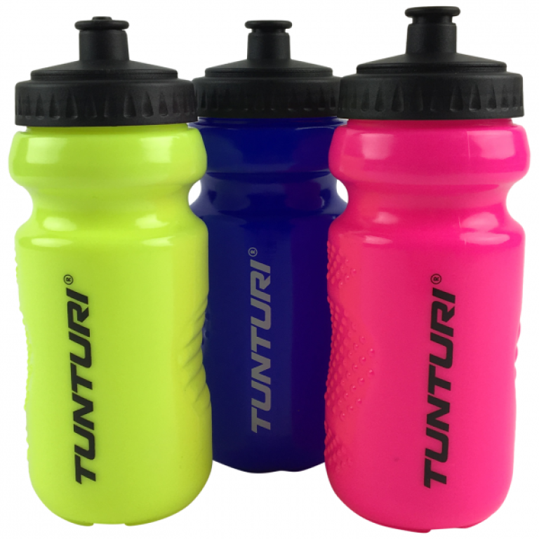 Láhev Tunturi 500 ml - žlutá/černá