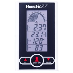 Cyklotrenažér Housefit Racer 50 - bílá/černá