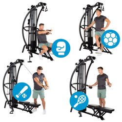 Posilovací věž Finnlo Maximum Multi-gym M1 - černá