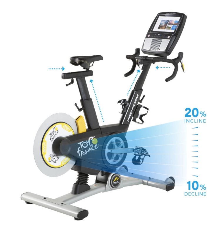 Cyklotrenažér Proform TDF 10.0 - černá