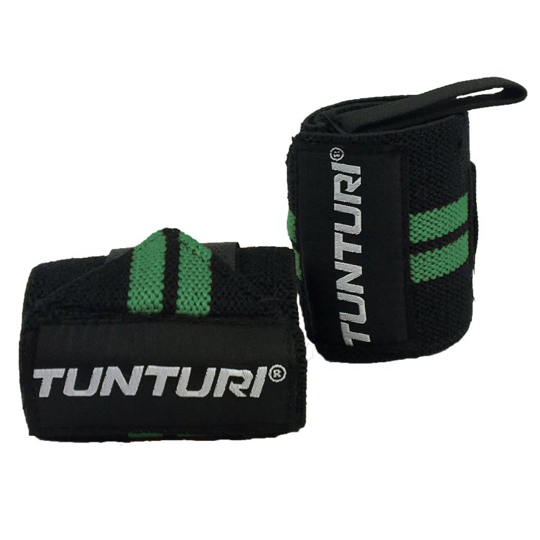 Bandáže zápěstí Tunturi Wrist Wraps pár - zelená
