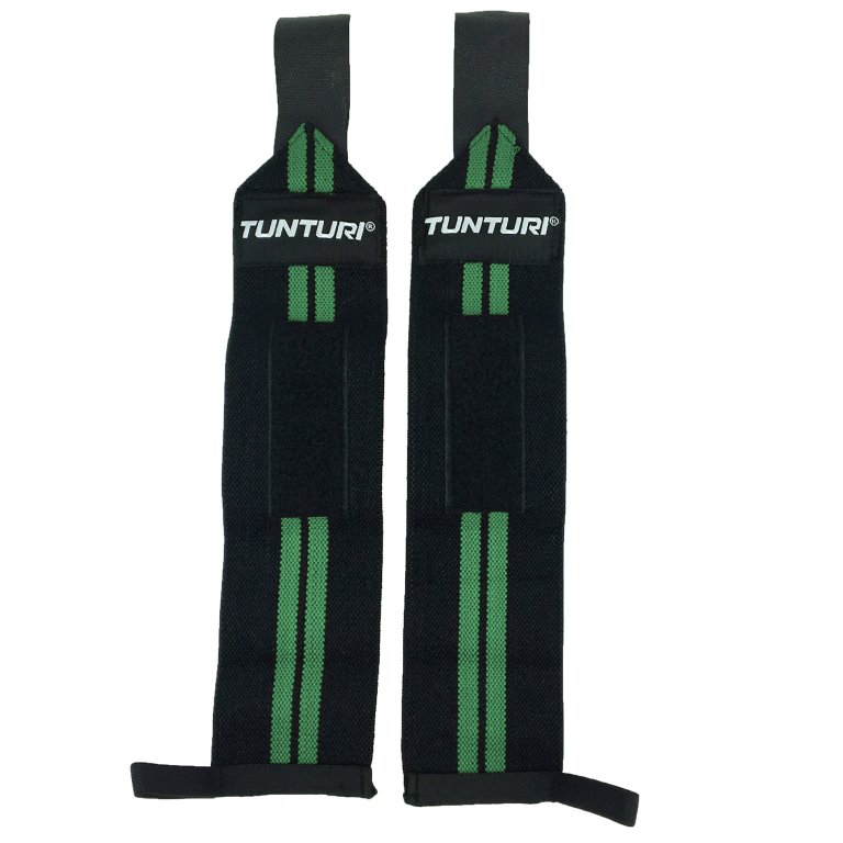 Bandáže zápěstí Tunturi Wrist Wraps pár - zelená