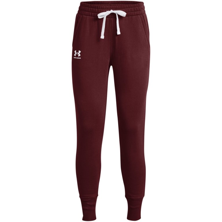 Джоггери флісові жіночі Under Armour Rival Fleece Joggers W - червоні