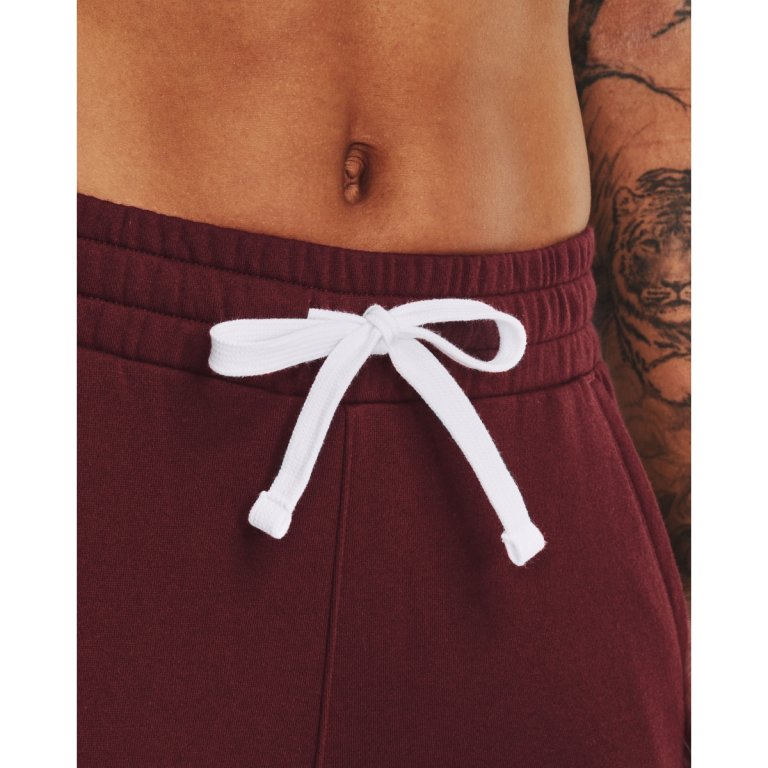 Джоггери флісові жіночі Under Armour Rival Fleece Joggers W - червоні