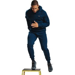 Under Armour UA Rival Fleece Hoodie M - modrá
